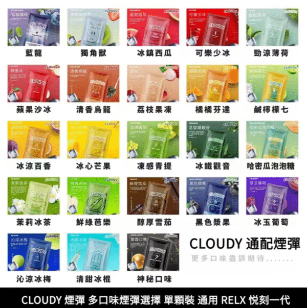 螢幕擷取畫面 2025-08-11 102855 cloudym月客 拋棄式 主機 加熱煙 小油 大菸 空彈 空倉