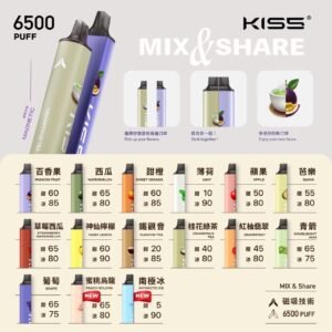 KISS 一次性 KISS一次性 6500口 一次性主機 RELX SP2 拋棄式 煙彈 主機 電子煙